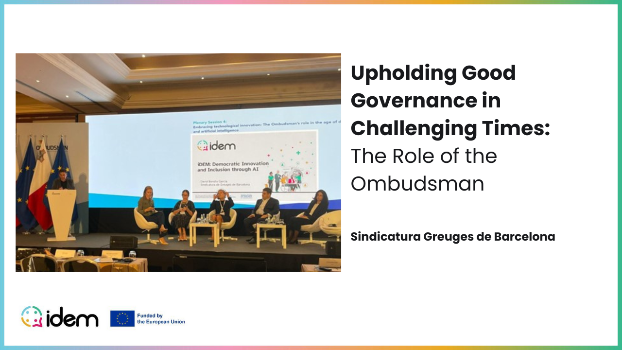 Upholding Good Governance in Challenging Times: The Role of the Ombudsman 