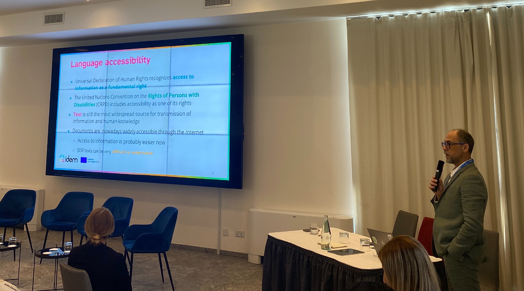 iDEM at the Smart Tools for Strong Lives Conference in Malta